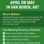 What If I Don’t Mow My Lawn Until April or May in Van Buren, AR?
